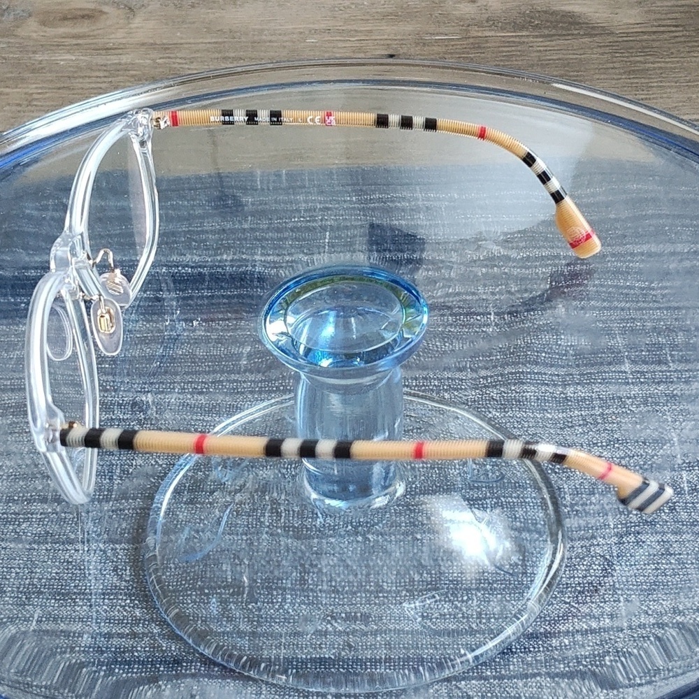 New Burberry Transparent Frame BE2371D - Picture 7 of 16